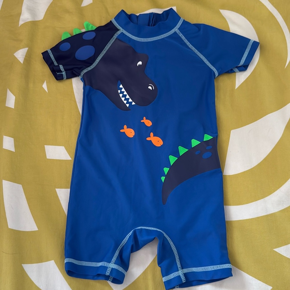 Carter’s Boys Dinosaur Swim Outfit - size 18 month
